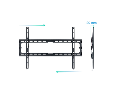 SOPORTE PARED-TV 37"-80" LP1080F-B TOOQ