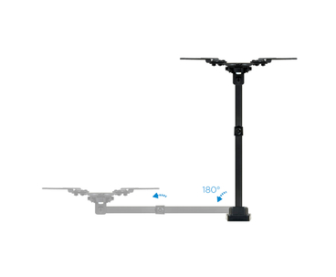 SOPORTE MONITOR-TV 13"-42" GIRO/INCLINABLE LP2142TNL-B TOOQ