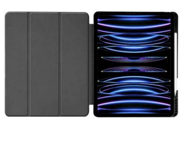 FUNDA TABLET IPAD PRO 12.9" 2022/21 SMART TRI-FOLD NEGRO JUST IN CASE