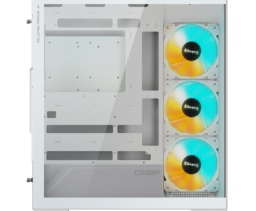 GIGABYTE CAJA SEMITORRE C500 PANORAMIC STEALTH ICE
