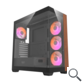 CAJA SEMITORRE ATX DS900 RGB NEGRO/MADERA DARKFLASH